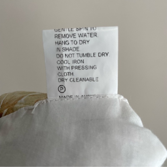 Bec + Bridge Fleurette Cropped Sweat Heart Cotton Blouse Floral Size 8 - Picture 3 of 10